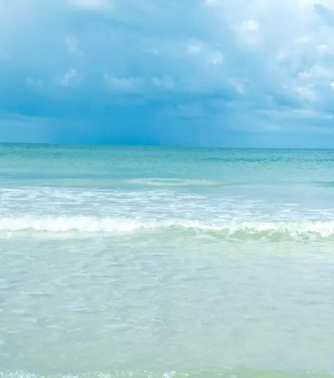 Woman on beach